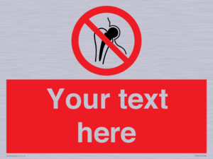 Custom prohibition No metallic implants